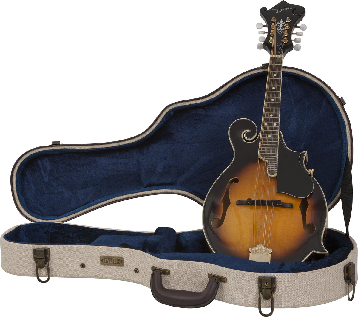Étui Mandoline Beige en Bois Deluxe - GW