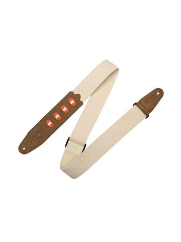 Coton avec 4 Portes Médiators 5cm - Natural/Naturel