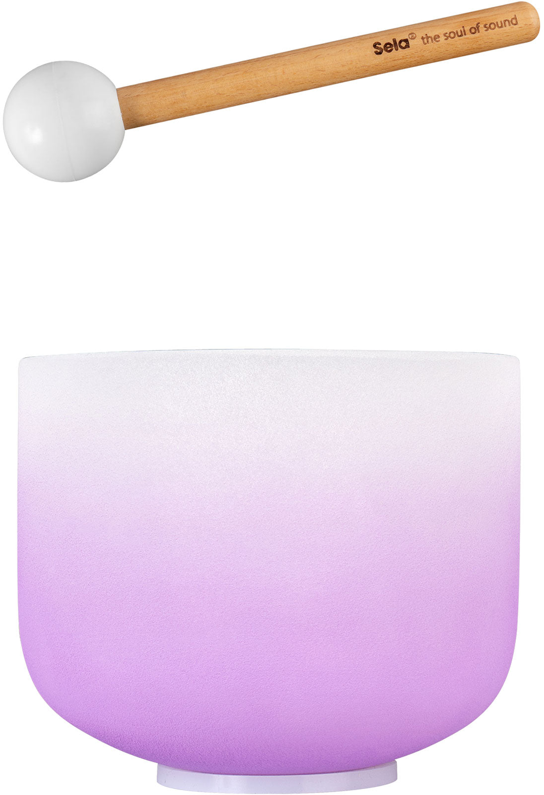 Crystal Singing Bowl Chakra 8" - Violet Crown B (432 Hz)