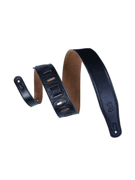 Cuir Rembourré Dos Daim 6,4 Cm - Black