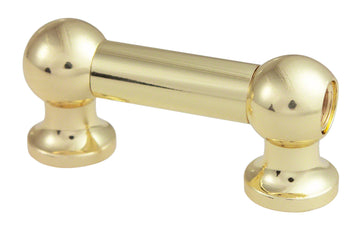 TL12D31-BR Rohrspannböckchen 31mm Goldfarben Doppelseitig (X1)