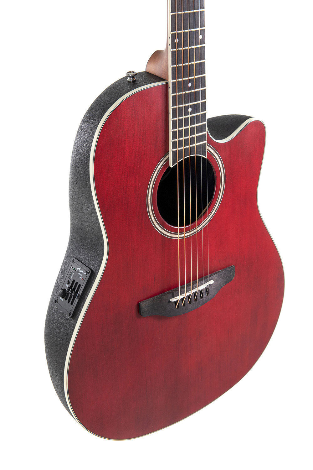 Chitarre Elettroacustiche Ab24Ii Cs Mid Cutaway Ruby Red Satin