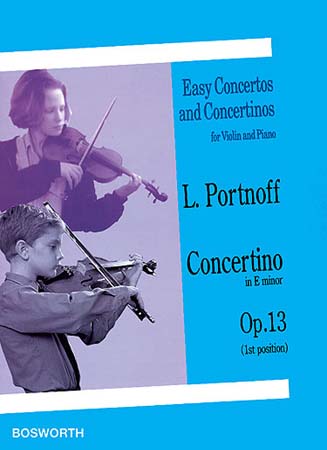 Portnoff L. - Concertino Op. 13 e-Moll - Violine und Klavier