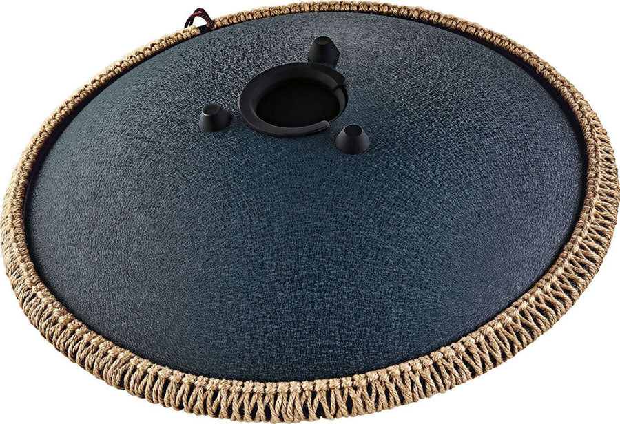 Octave Steel Tongue Drum Bleu + Gravure D Amara