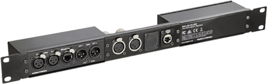 Panneau Rackable 1u Pour 2 NA2-io-d