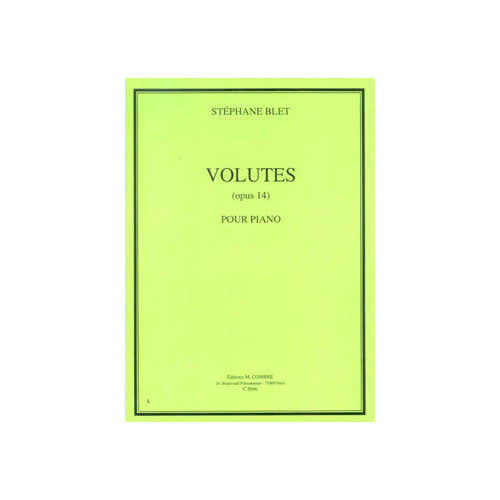Blet - Volutes Op.14 - Piano