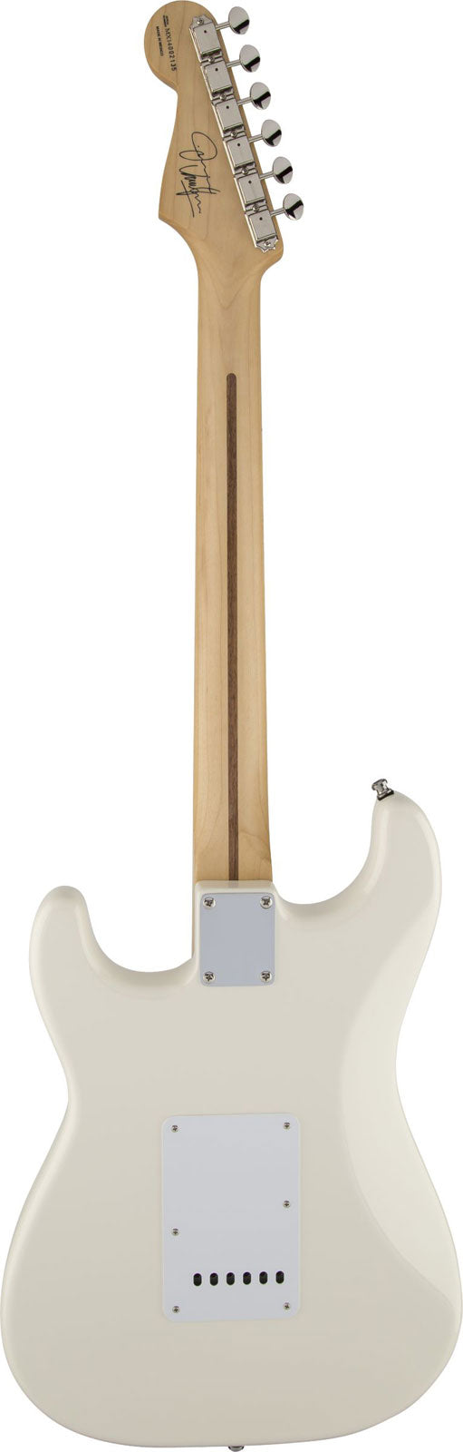 Stratocaster Signatur Jimmie Vaughan MN Tex-Mex Olympisches Weiß