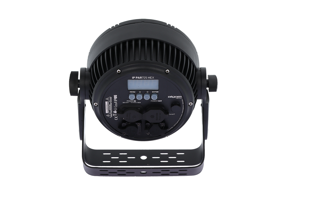 IP-PAR-725-HEX - 7 x 25W RGBWA-UV IP65 LED Par