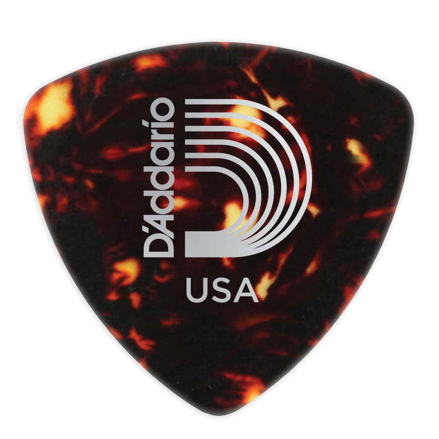 Shell-Color Celluloid Duro Forma Ampia Al Pezzo