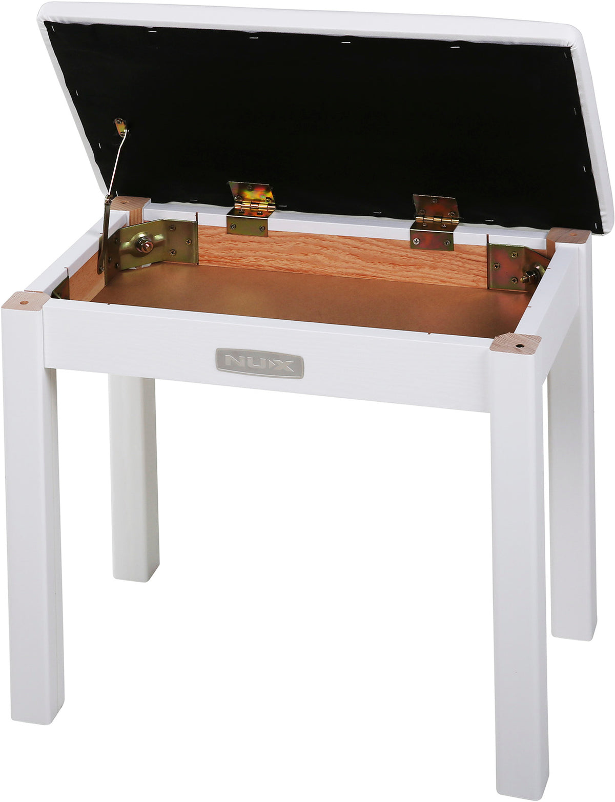 Weiße WOODBENCH Keyboard-Bank