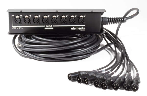 Boitier de Scène 8 Entres XLR 15 M