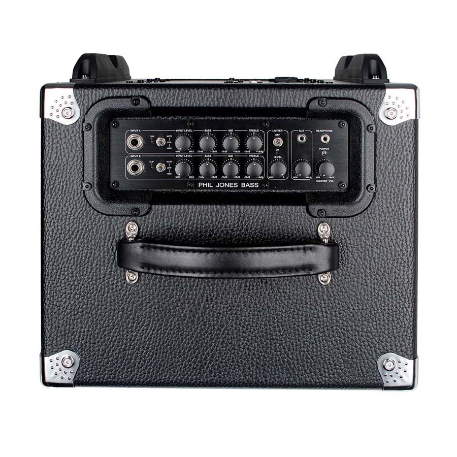 SUITCASE COMPACT 300W COMBO 4X5" "PIRANHA" BLACK - STOCK B