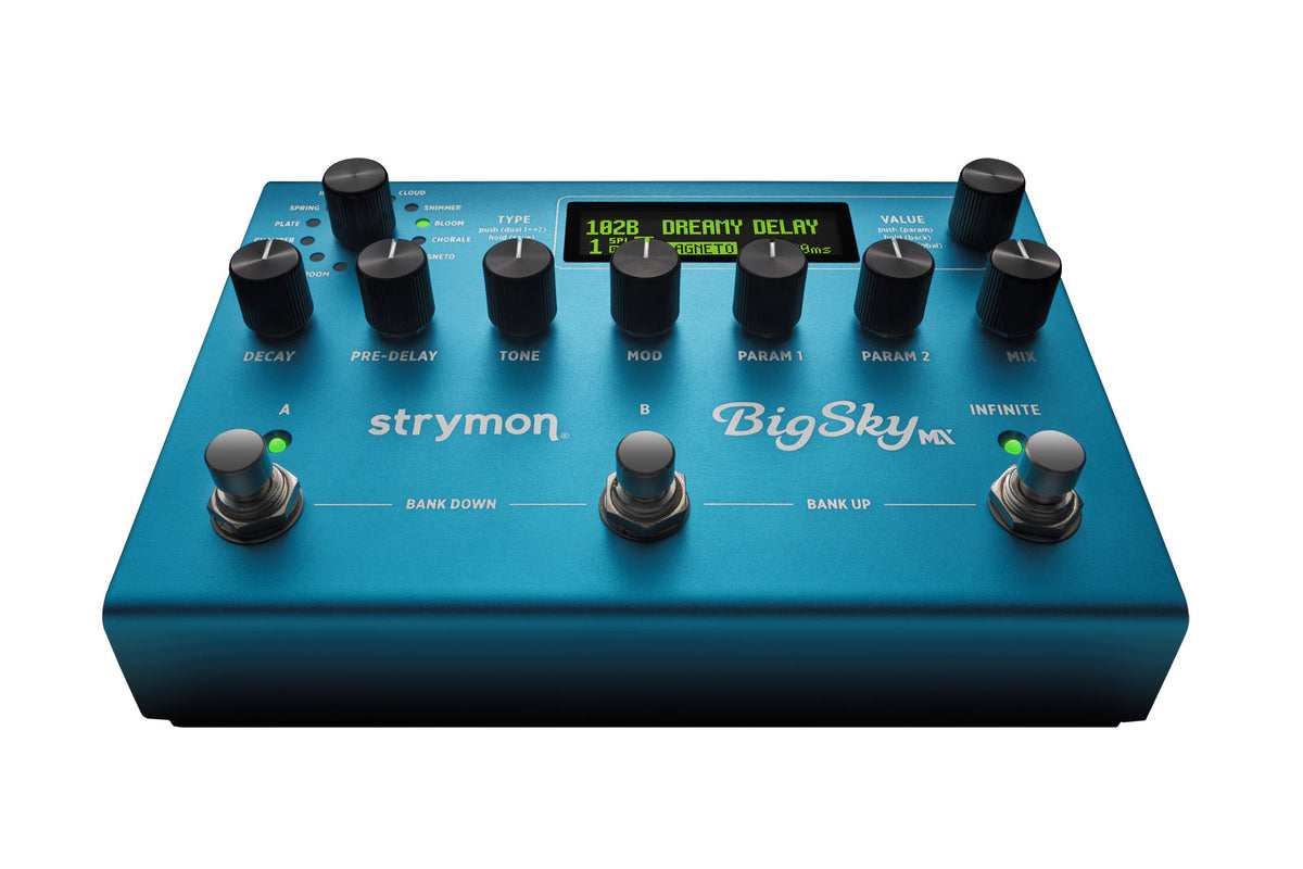 Big Sky MX Doppio riverbero MIDI