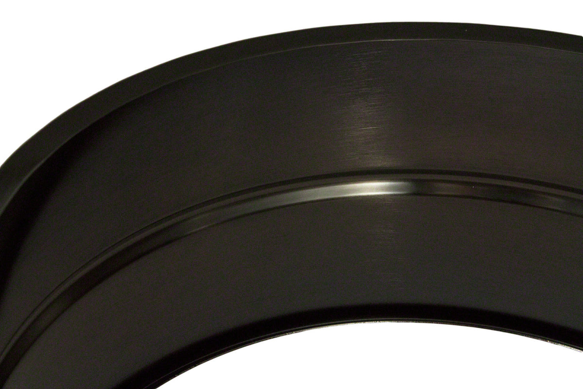 14X6.5 Fusto In Ottone Nichelato Nero (ottone)