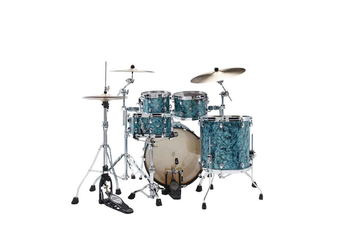 Starclassic Maple Stage 22 Chrome / Turquoise Pearl