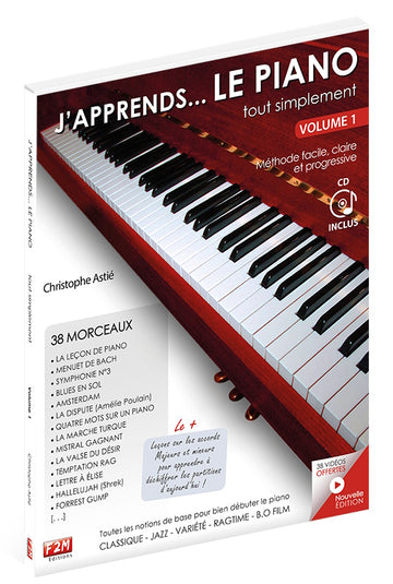 J'apprends Le Piano Tout Simplement Vol.1