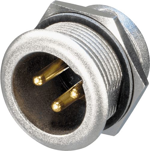 Neutrik Connecteurs Audio Embases XLR MPR-HD 3 Ples Male Etanche