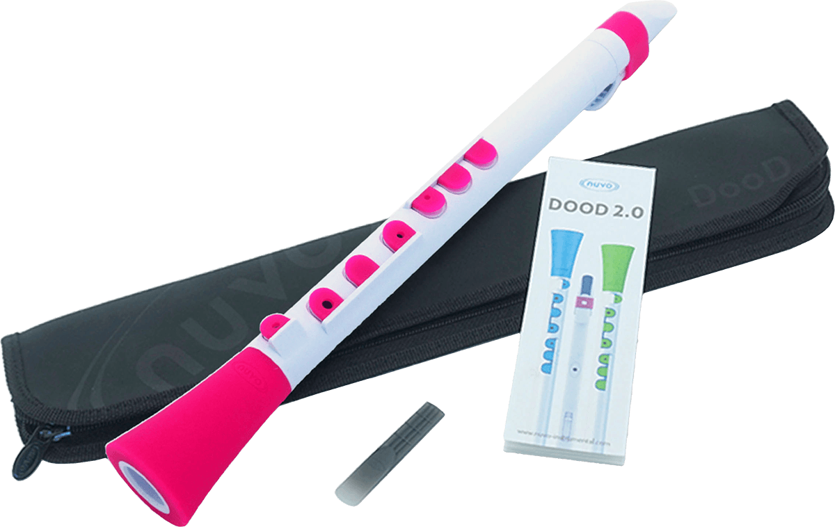 DOOD WHITE AND PINK