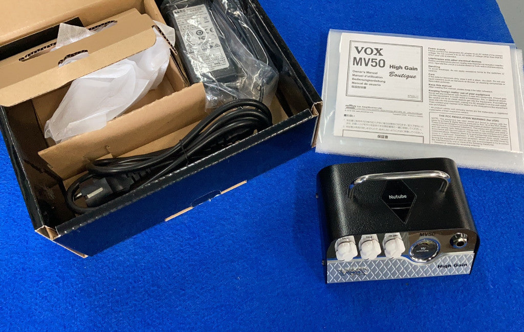 AMP GUITARE NUTUBE MV AMPLIFIER 50W NUTUBE HIGH GAIN - B Stock