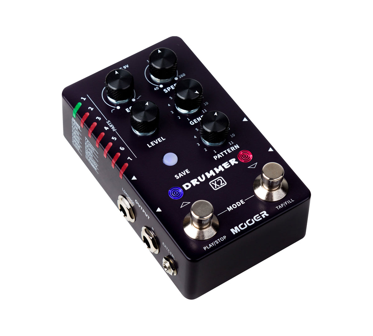 Stereo Drummer X2 Noir