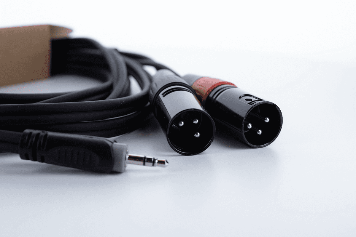 Y-Kabel Stereo-Mini-Klinke / 2 XLR Männlich 1,5 M