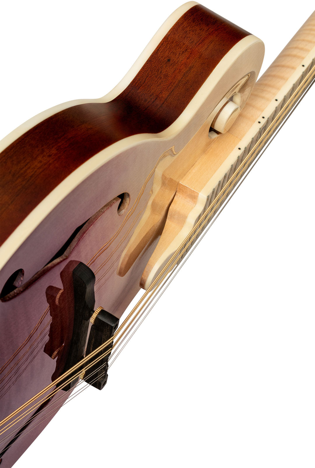 Americana F-Style Mandoline + Croco-Lederkoffer