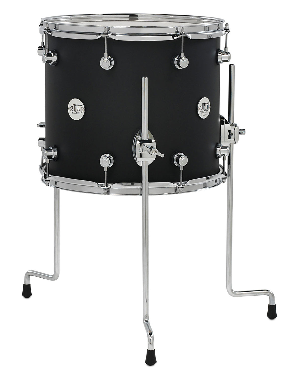 DW Drum Workshop Tom Basse 14X12 Design Black Satin