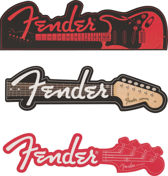 Fender Lesezeichen-Set mit 3 Stück