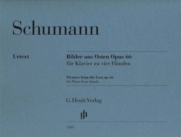 Schumann R. - Bilder Aus Osten Op.66 - Piano 4 Mains