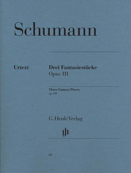 Schumann R. - 3 Fantasy Pieces Op. 111