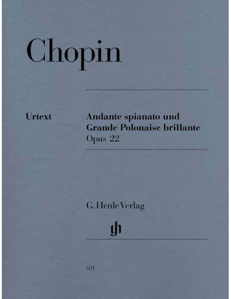 Chopin - Andante Spinato et Grande Polonaise Brillante En Mi Bémol Majeur Op. 22 - Piano