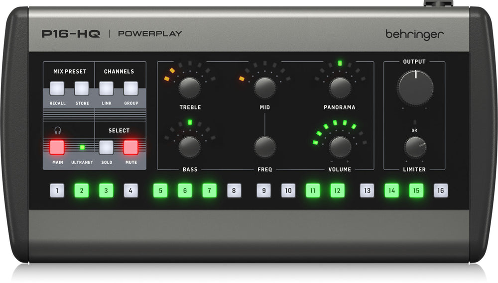 Behringer P16-HQ - MONITOR MIXER
