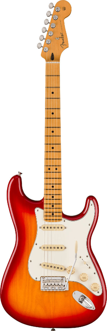 Stratocaster Player II MN Gealtertes Kirsch-Burst