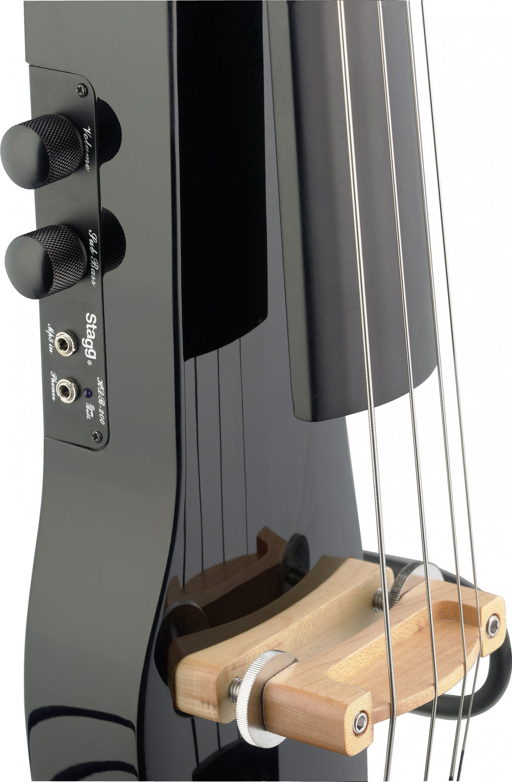 ECL 4/4 BK Violoncello+Custodia/Archetto Nero
