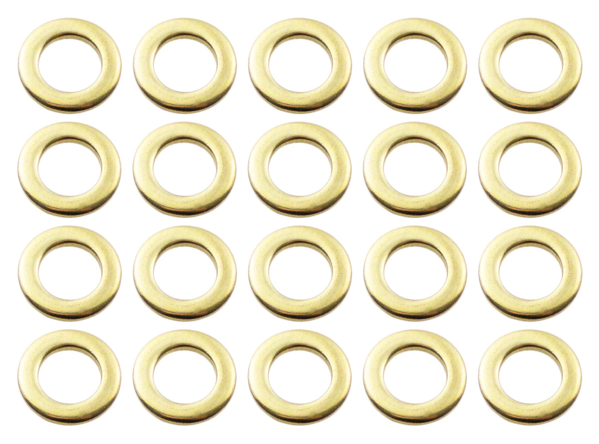 SW-BR - Goldene Metall-Unterlegscheibe Für Zugstäbe (X2)