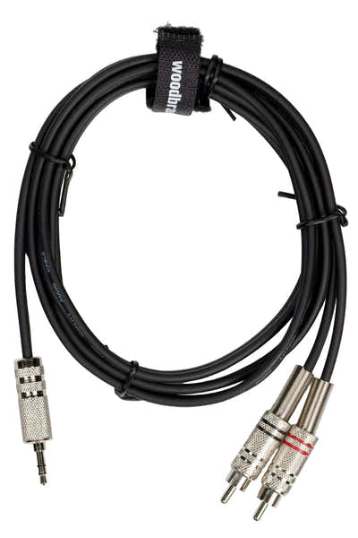 Stereo Mini Jack / 2 RCA Stecker - 1,5 m - AC20