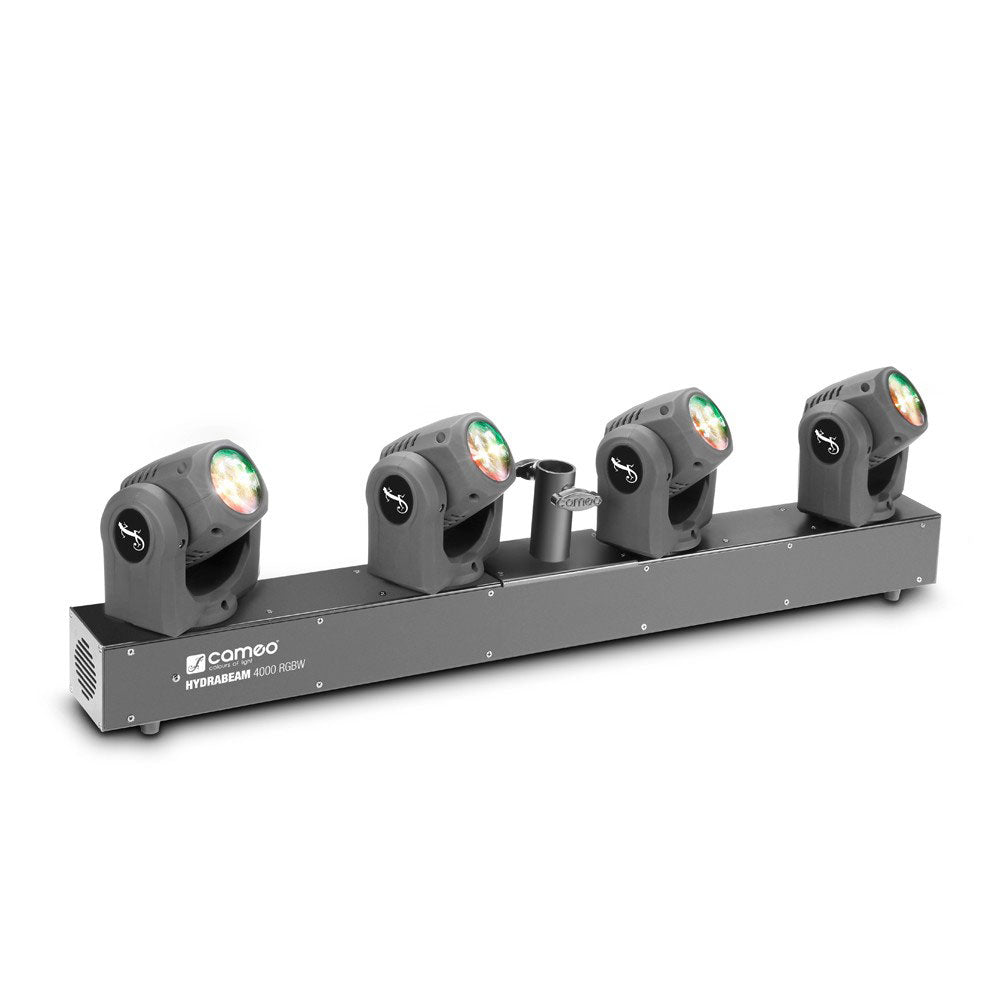 Cameo HYDRABEAM 4000 RGBW - SISTEMA DI ILLUMINAZIONE CON 4 TESTE MOBILI A LED RGBW DA 32W QUAD AD ALTA VEL