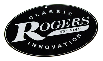 RA-RMLS Plaque Publicitaire Metal Rogers 30X20CM