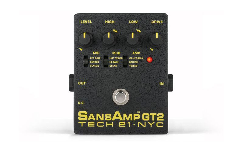 Tech21 WITHOUT AMP GT2 PREAMP FOR GUITAR