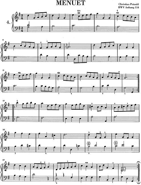 Bach J.S. - Petit Livre D'anna Magdalena Bach