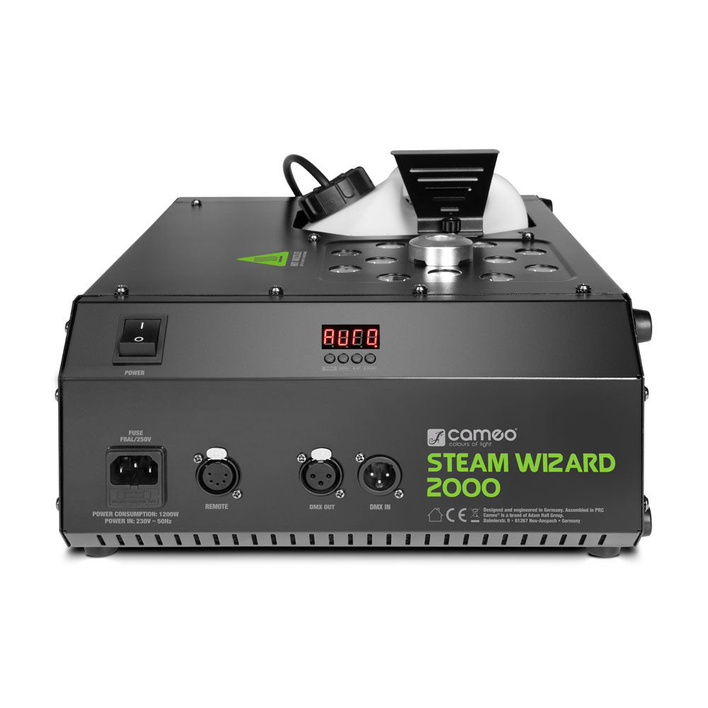 STEAM WIZARD 2000 - RAUCHMASCHINE MIT FARBEFFEKT