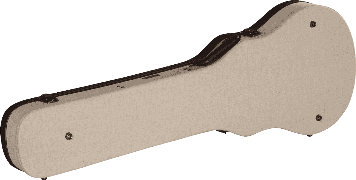 Étui Les Paul Beige en Bois Deluxe - GW