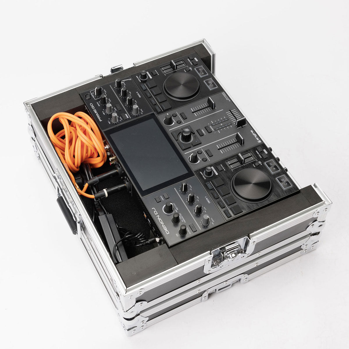 DJ-Controller-Koffer Prime Go Schwarz/silber