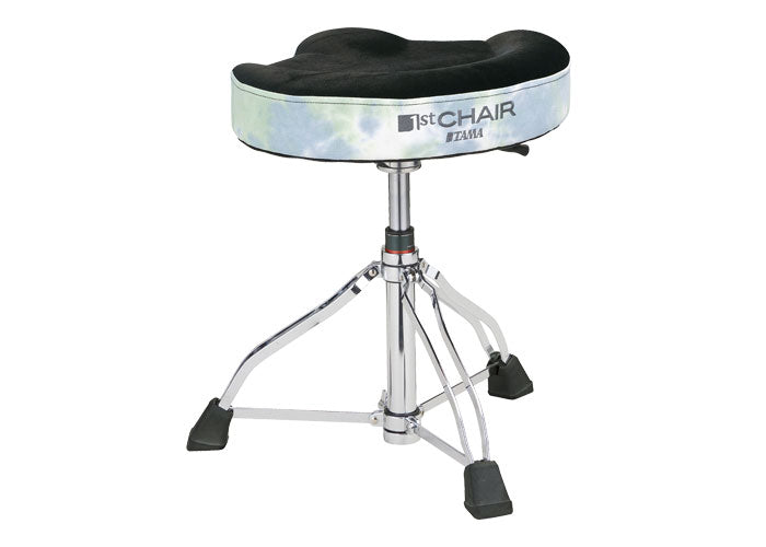 HT550TDMG DRUM THRONE 1ST CHAIR GLIDE RIDER COOL MINT GRAY SEAT