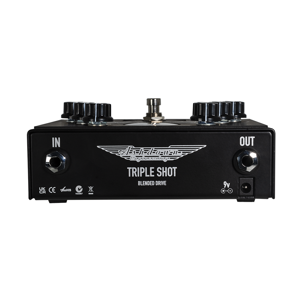 TRIPLE SHOT - 3-BAND-ZERRPEDAL