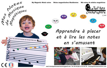Le mie note musicali magnetiche
