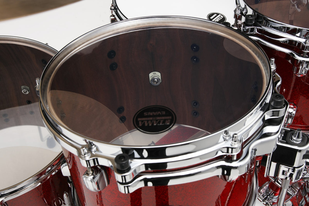 WBR42S-GRS - Starclassic Walnut/Birch Stage 22" GARNET RED SPARKLE