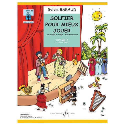 Solfier Pour Mieux Jouer Vol.4 (Schüler) - Baraud
