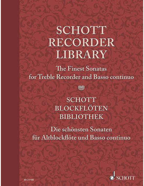 Schott Collection Flûte À Bec - Treble Flute A Bec et Basso Continuo