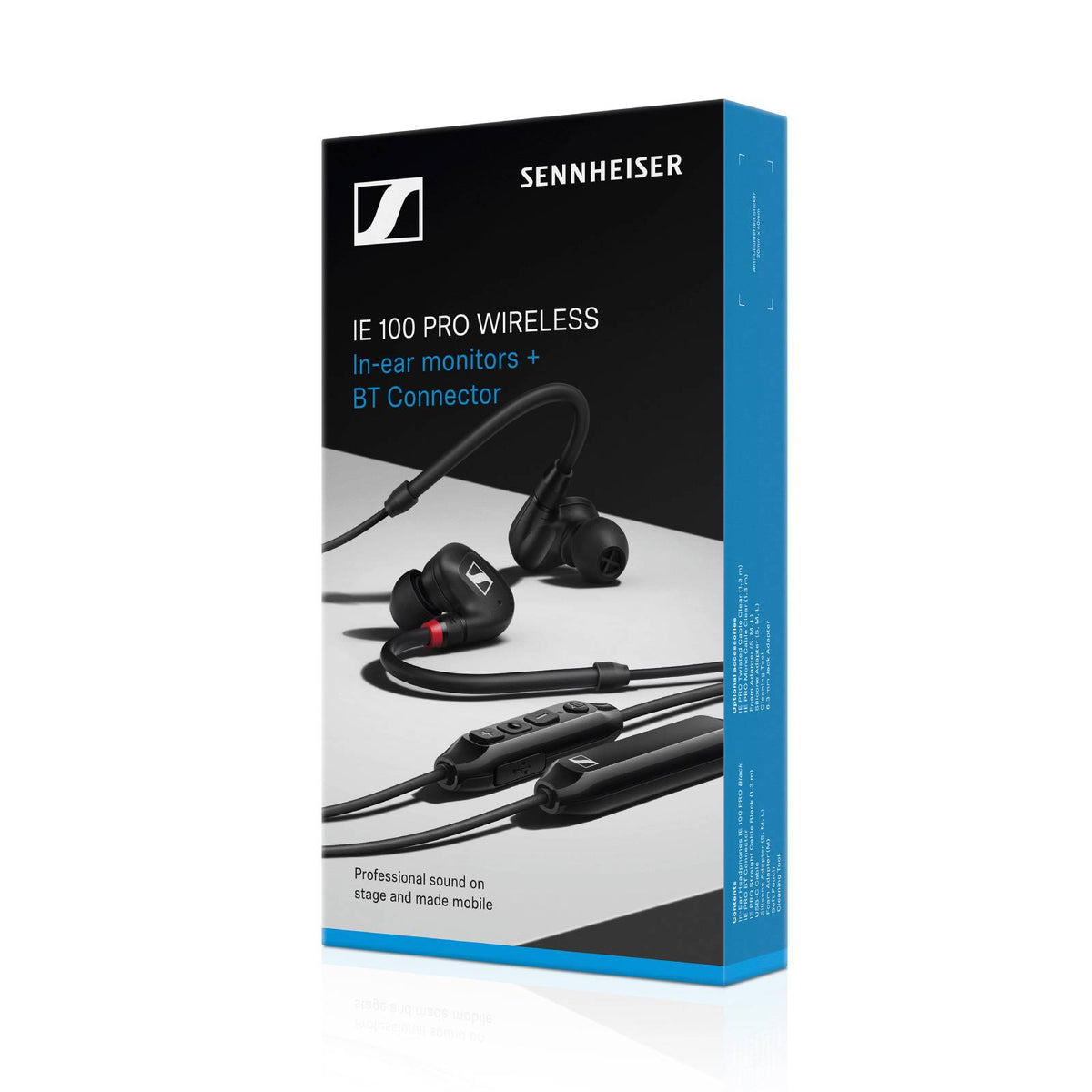 IE 100 PRO WIRELESS BLACK (DRAHTLOS)